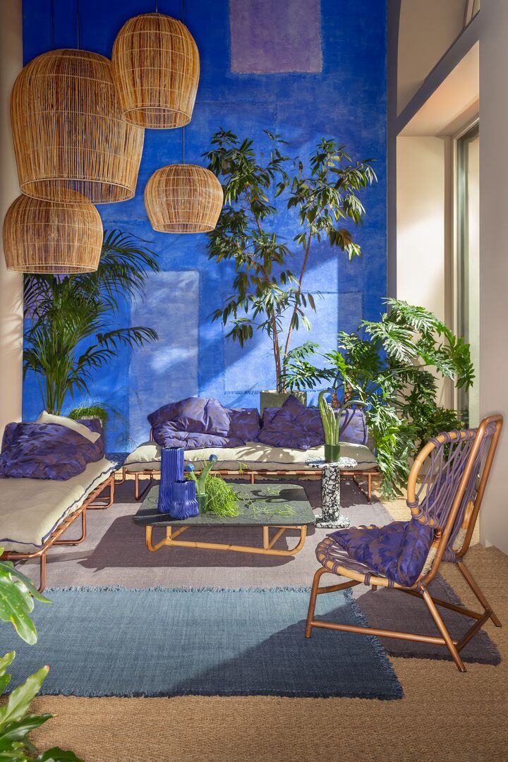 Baxter Outdoor Gallery, Blue Garden by Paola Navone Baxter